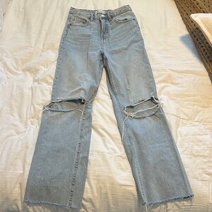 Zara Light Blue Denim Jeans